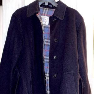 Burberry wool coat vintage